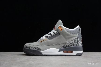 “COOL GREY” JORDAN AIR 3 1017